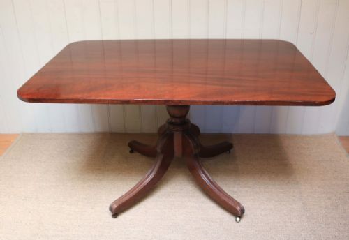 Regency Tilt Top Mahogany Breakfast Table