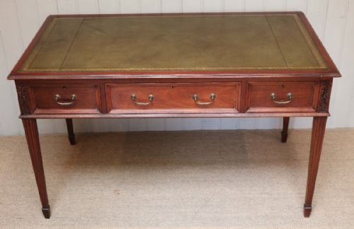 fig 1. Edwardian Mahogany Writing Desk