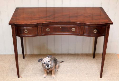 fig 1. Edwardian Inlaid Mahogany Side Table