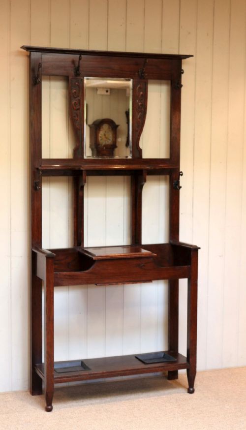 fig 1. Oak Hall Stand 