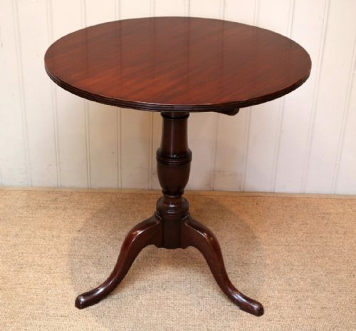 19th Century Mahogany Tilt Top Table