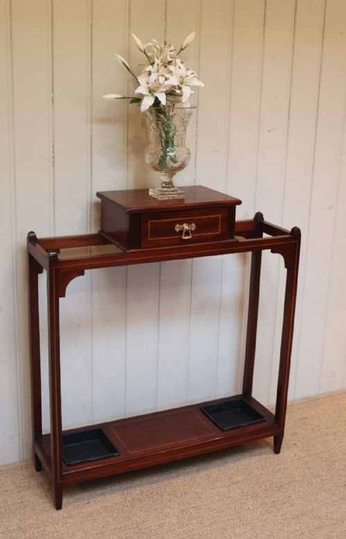 Edwardian Mahogany Stick/ Umbrella Stand
