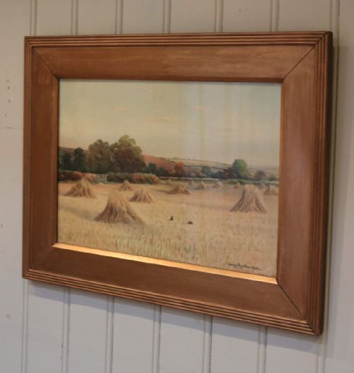 fig 1. George Oyston Country Landscape Water Colour
