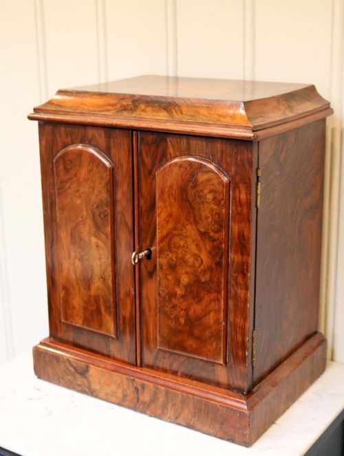 Victorian Walnut Table Cabinet