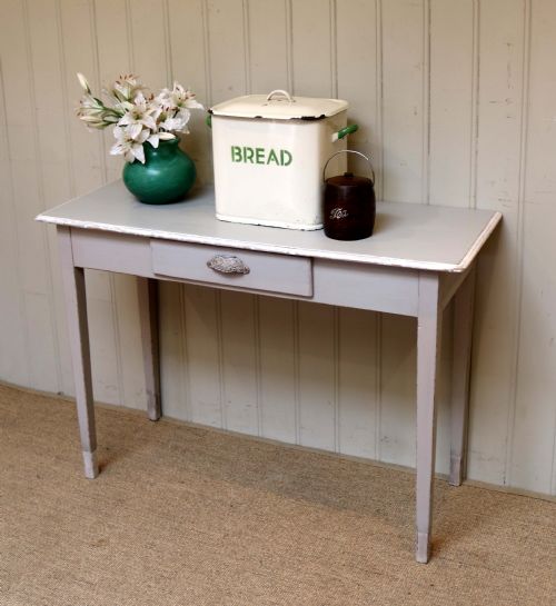 Painted Pine Console Table