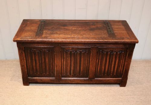 Solid Oak Coffer