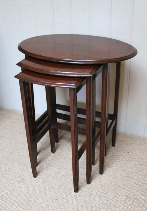 Mahogany Nest of Tables