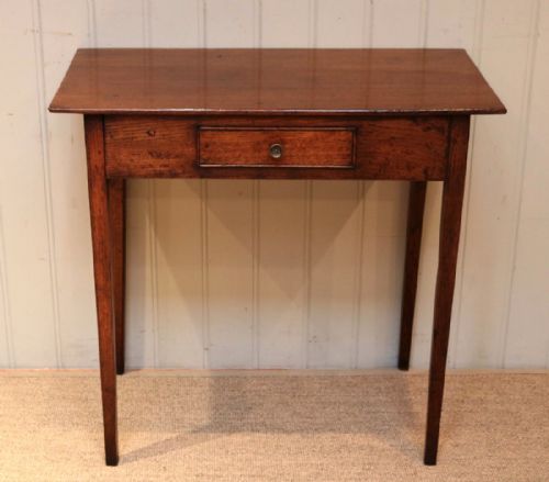 Early 19th Century Oak Side Table