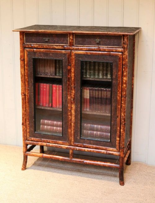 Late Victorian Bamboo Bookcase