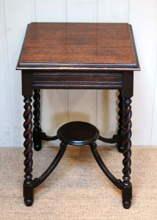 Low Oak Table