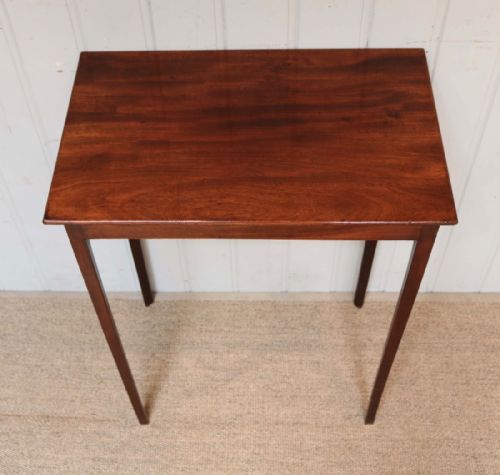 Regency Mahogany Side Table