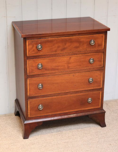fig 1. Small Proportioned Mahogany Chest Of Dawers