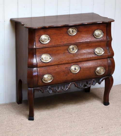 fig 1. Dutch Oak Chest Of Drawers