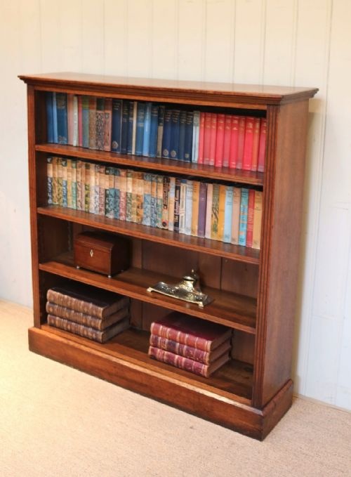 Oak Open Bookcase