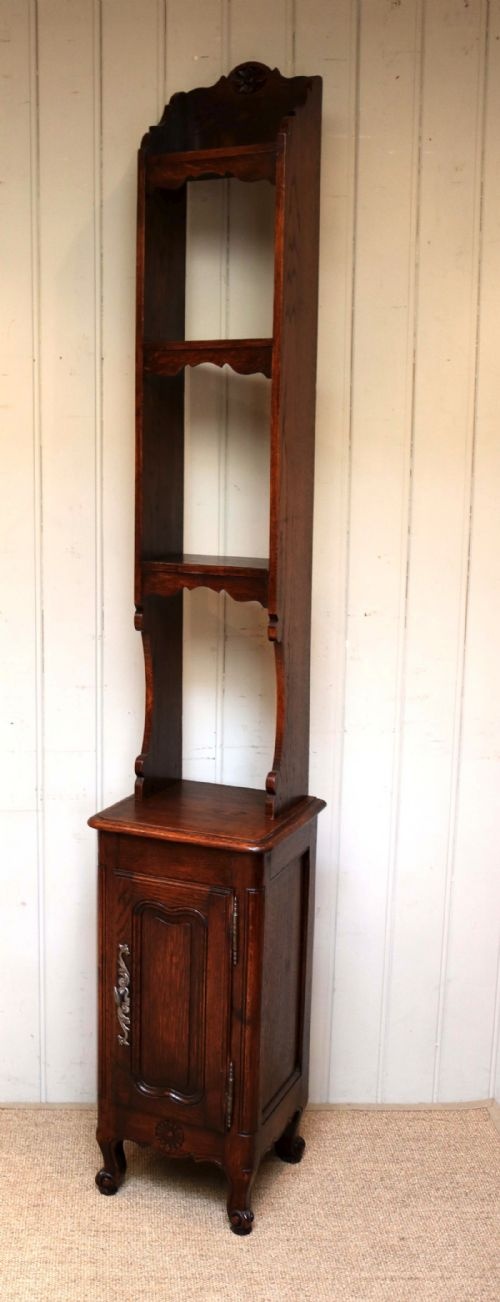Unusual French Oak Cabinet