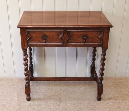 Solid Oak Side Table