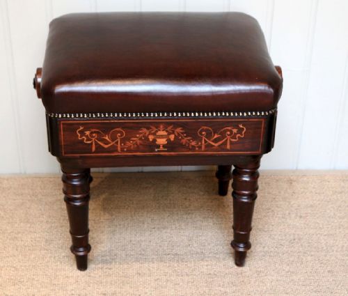 Rosewood Adjustable Piano Stool