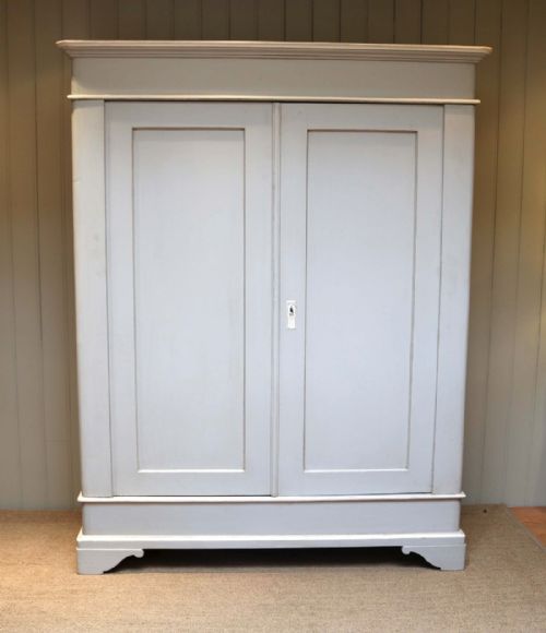 fig 1. Continental Painted Two Door Wardrobe
