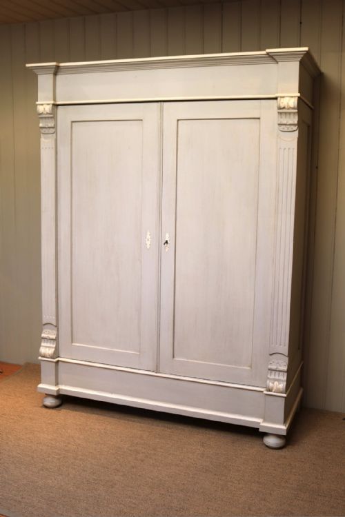 Late 19th Century Painted Wardrobe