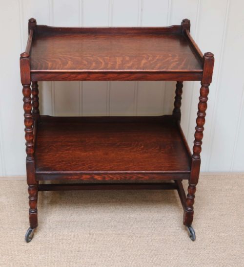 Oak Drinks/ Tea Trolly