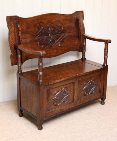 Oak Monks Bench