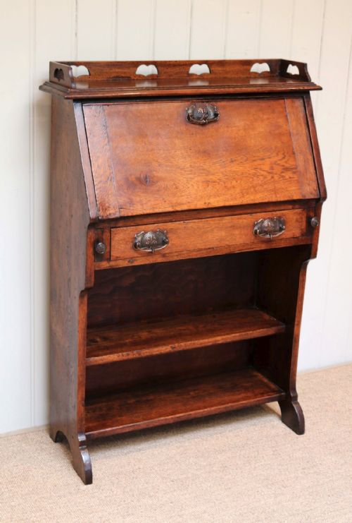 fig 1. Arts And Crafts Rustic Oak Students Bureau