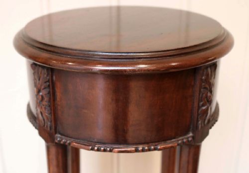 fig 1. Mahogany Plant stand 