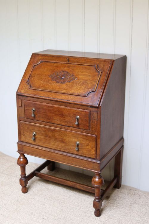 Solid Oak Bureau