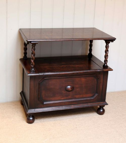fig 1. Oak Monks Bench