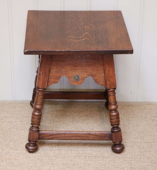 Small Low Oak Table