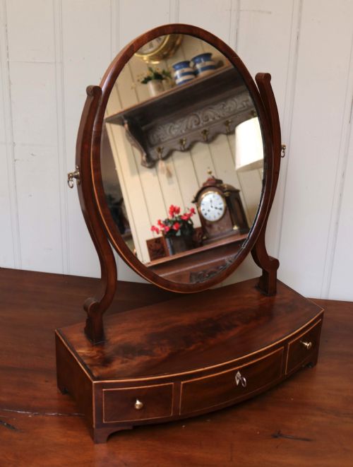 Victorian Mahogany Dressing Table Mirror