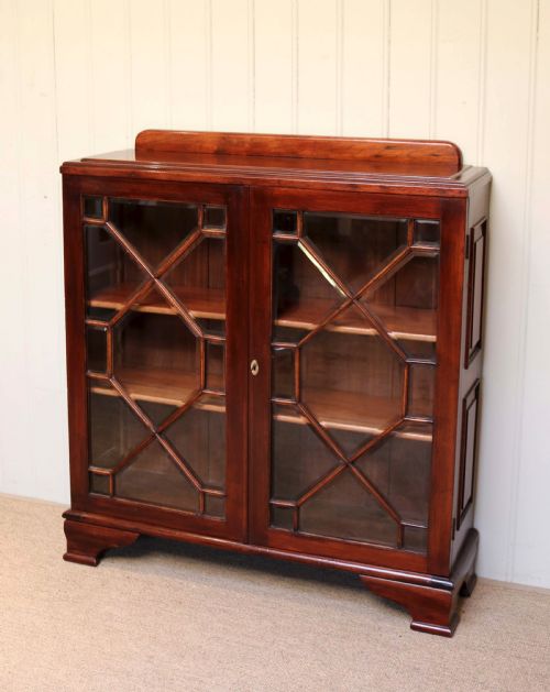 fig 1. Mahogany Glazed Bookcase