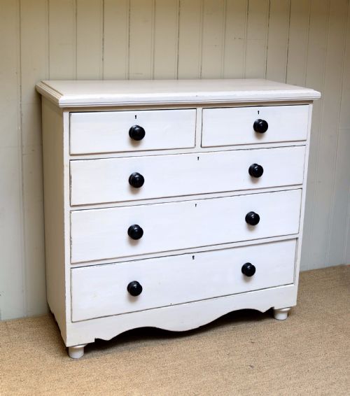 Edwardian Painted Chest of Drawers