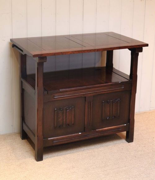 fig 1. Oak Monks Bench