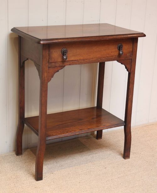fig 1. Low Oak Side Table