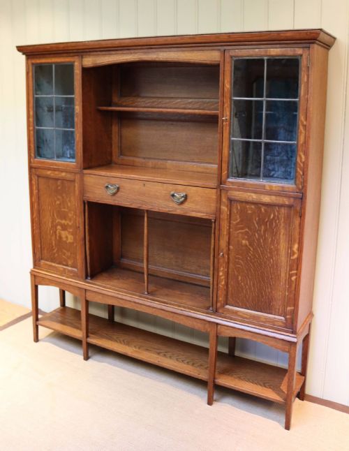 fig 2. Arts And Crafts Oak Cabinet