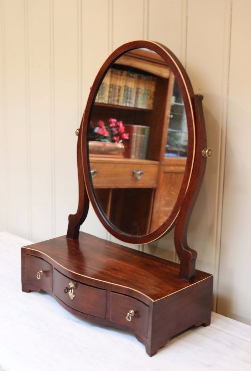 Victorian Mahogany Dressing Table Mirror