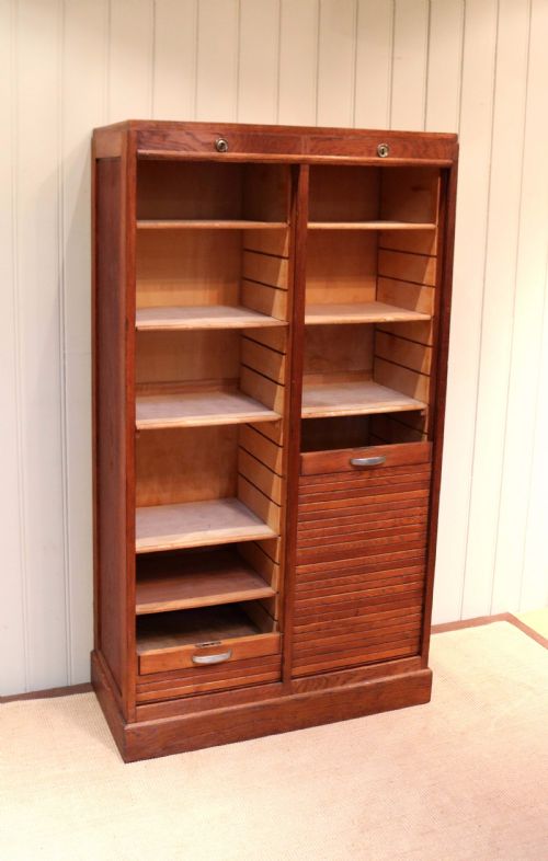 fig 1. French Double Tambour Front Filing Cabinet