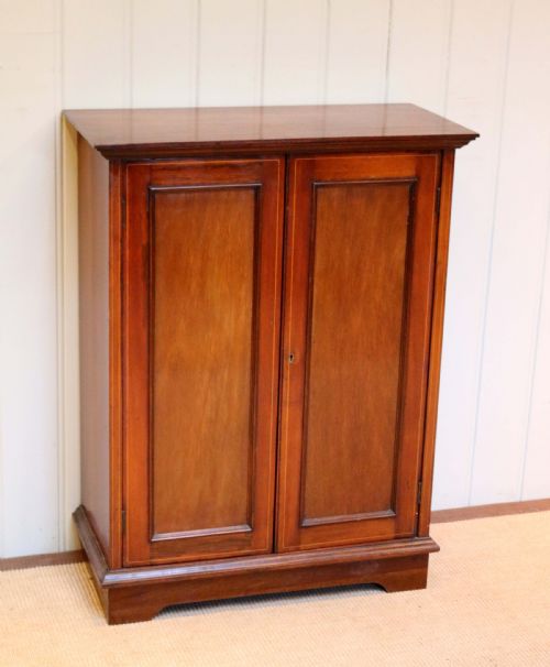 fig 1. Small Edwardian Mahogany Cabinet 