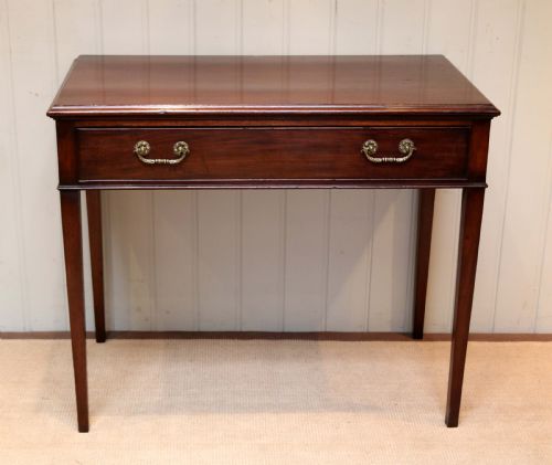 Late Georgian Mahogany Side Table