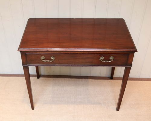 fig 1. Late Georgian Mahogany Side Table