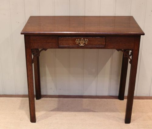 Early 19th Century Oak Side Table