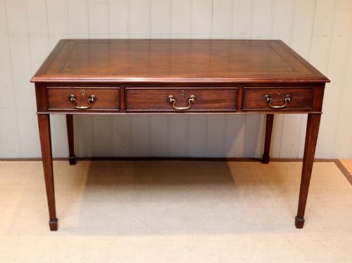 Large Mahogany Writing Table
