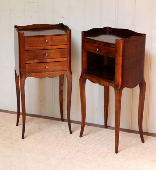 Pair of Mahogany Finish Bedside Cabinets