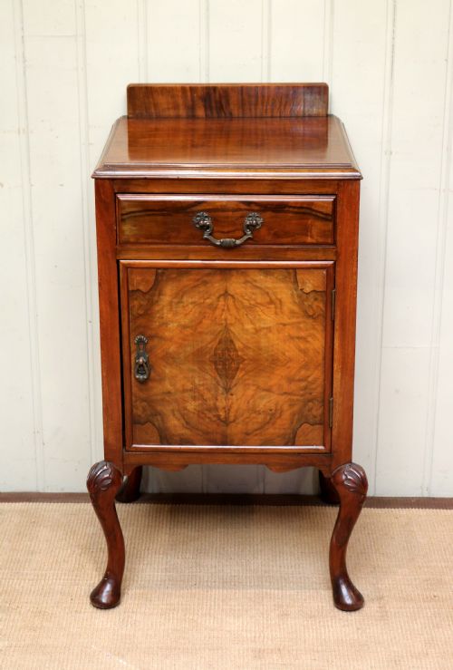 Queen Anne Style Walnut Cabinet