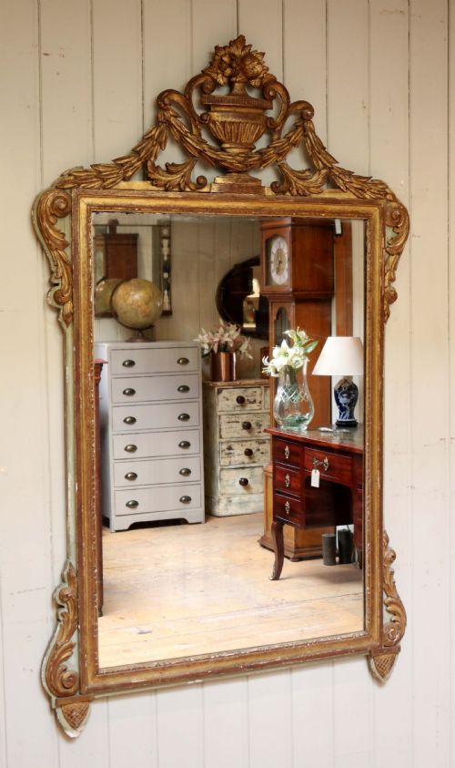 fig 1. Late Victorian Giltwood Mirror