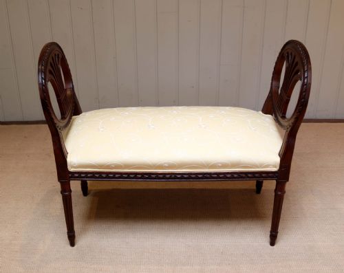 fig 1. French Walnut Window Seat