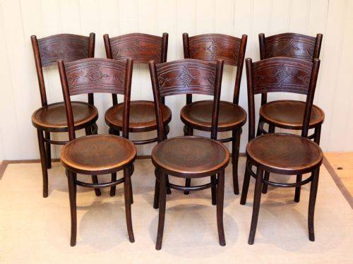 Set of Bentwood Dining Chairs