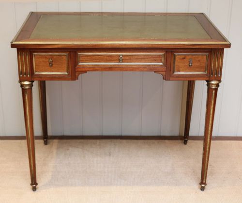French Mahogany Writing Desk