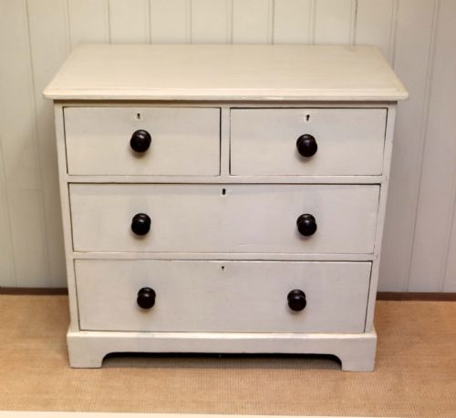 Small Proportioned Victorian Painted Chest of Drawers